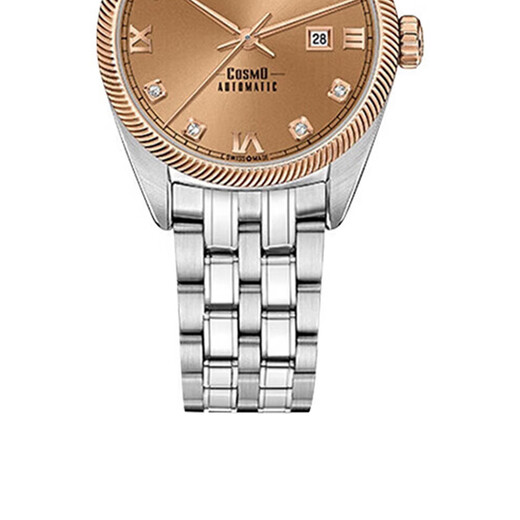 梅花（Titoni）宇宙系列 机械钢带女士腕表全自动机芯 818-SRG-653 送女友礼物