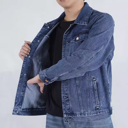 Pang Donglai DL [Recomendado por la madre central] Menora de trabajo de protección del trabajo de los hombres Ropa de trabajo para el trabajo de construcción Trabajo de construcción Spring y otoño Summer Wear Rese Wear ReseSistant Chaqueta Y848 Gray XL 120-135Jin [Jin equivale a 0.5 kg]