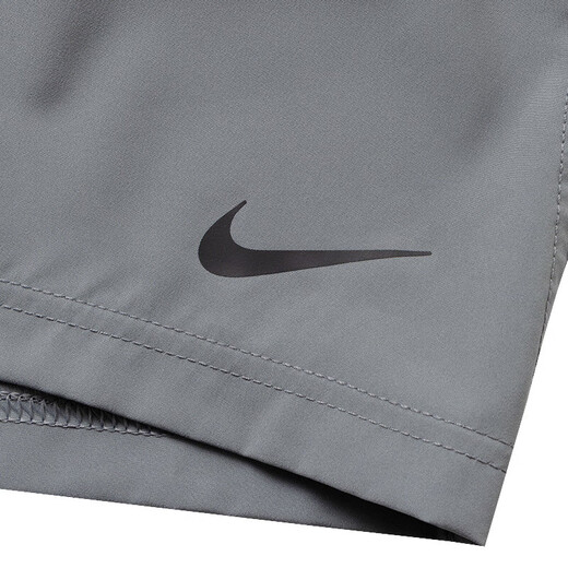 Nike Shorts Herrenhosen Frühling und Herbst Neue Outdoor-Fitnesstraining Sporthose Fünf-Punkte-Hosen Einfach und vielseitig bequem Casual Hosen DV9858-084/Rauch/gewebtes dünner Stil XL