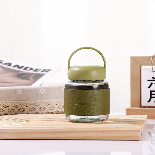 Mini cute fat cup office simple water cup for boys and girls summer high-looking portable cup pink 280ml 1 piece