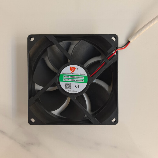 TAYOR上海通用电焊机92X92mm DC24V高转速散热风扇手工焊机风机9238型 应天DC24V【9225】0.3A