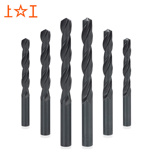 Shanggong 10-piece set of straight shank twist drill bits 6.8mm HSS high-speed steel drill bits plum blossom drill bits