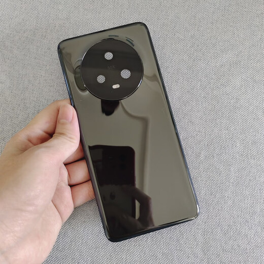 I is suitable for Honor Magic5 Magic 5 glass back cover Magic5pro to replace the original back shell battery cover back screen Magic Magic5Pro bright black + frame + heat dissipation