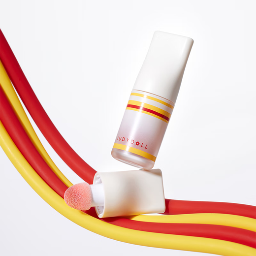 Judydoll Liquid Blush Expands, Shrinks, Long-lasting Color, Clear Color, Christmas Gift for Girls 03 Bamboo Honeydew Orange