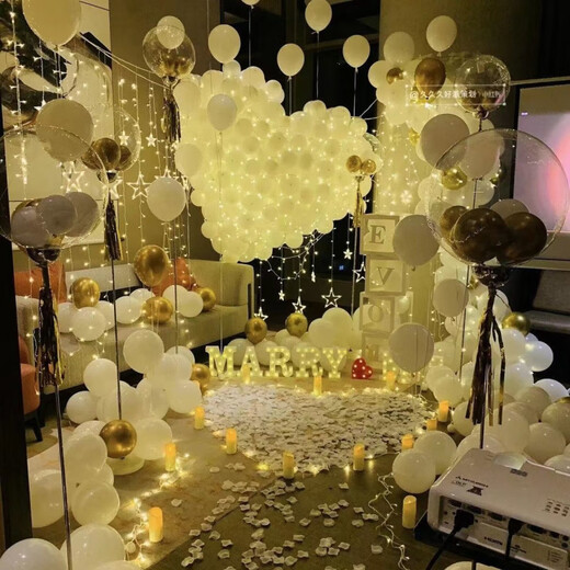 Runhua Nian Simulated Rose Petals Wedding Hand Spreading Wedding Room KTV Bar Confession Proposal Valentine's Day Decoration Black 1000 Pieces Compressed Pack