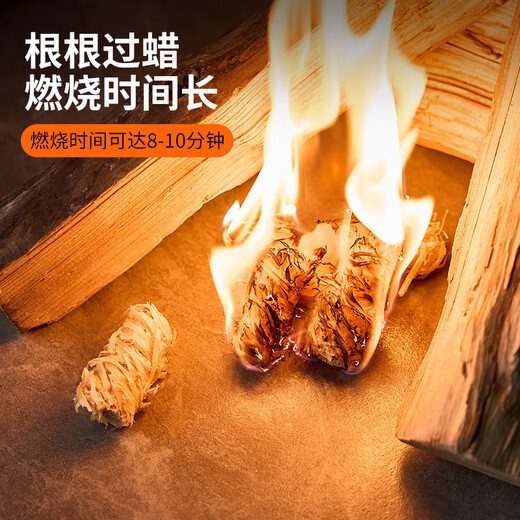 Suncojia fire starter blocks, wax wood strips, fire starter wax, combustion accelerant, barbecue charcoal combustion aid supplies, 20 sticks