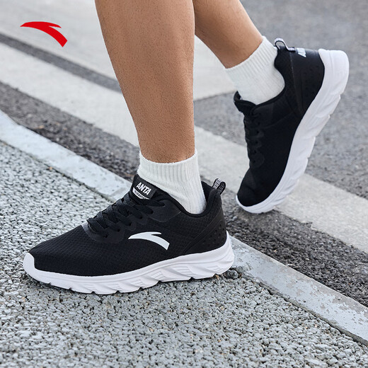 ANTA sports shoes for men, comfortable mesh running shoes for men, lightweight soft-soled shock-absorbing casual shoes for men, outdoor travel shoes for men