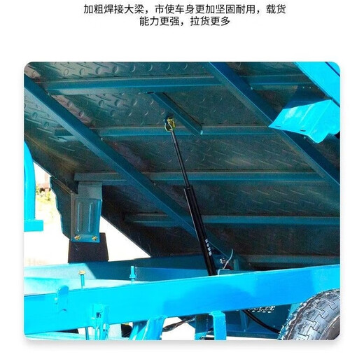 Guowei electric tricycle truck load king adult delivery express vehicle stall new household agricultural battery vehicle (mountainous area version) compartment 1.8*1.1-1200W 72V52A battery