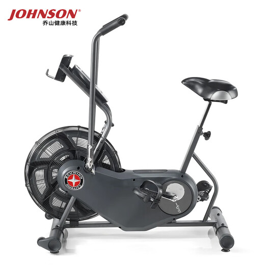 JOHNSON wind resistance spinning bike Schwinn AD6i fan bike belt low noise high intensity sports gym equipment black