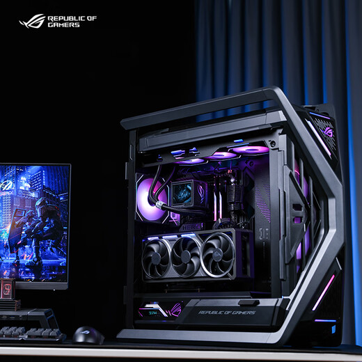 ASUS RTX5090/5080 pure blood Night God graphics card 9800X3D 9950X3D host ROG family bucket Genesis host desktop game console assembly machine computer complete machine R7 9800X3D + ASUS RTX5080 Night God丨Three