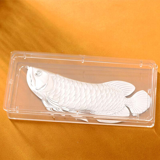 Taiguang Silver House Silver Fish 999 Pure Silver Arowana Silver Ornament Ruyu De Shui Tea Pet Tea Ornament Silver Weight About 10 Grams