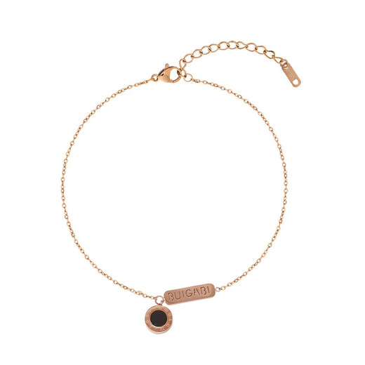 OEMG Rome brand anklet 18k gold non-fading anklet for women 2025 new fashion sexy ins simple anklet jewelry Rome brand