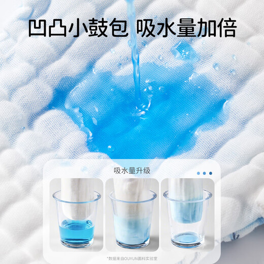 OUYUN Baby Gauze Diaper Pantalon Urine lavable UNINE NOUVEAU bébé intégré de poche fixe fixe Sous-vêtements anti-fuite anti-côté Fuise anti-côté [Antibactérienment à 7 niveaux] Spaceship de carottes 4 packs L Code 44x43cm (2-6 mois 10-18jin [Jin est égal à 0,5 kg]))