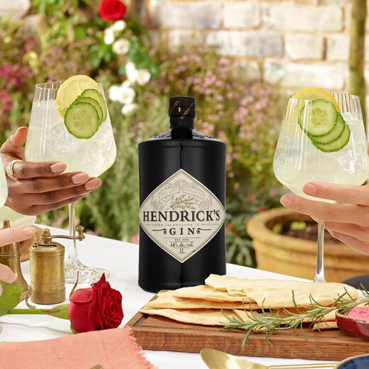亨利爵士（Hendrick's） 洋酒 金酒 杜松子酒 琴酒 1000ml