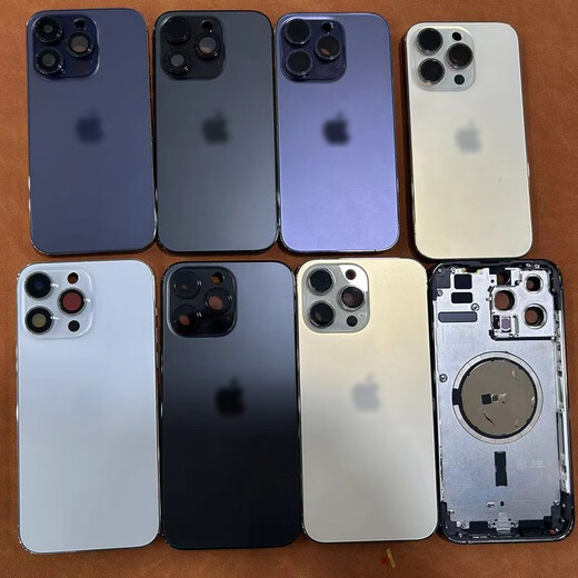 Z is suitable for Apple iphone14pro14promax middle frame back cover assembly original disassembly rear shell glass 14pro white back cover assembly National Bank original disassembly 95 new