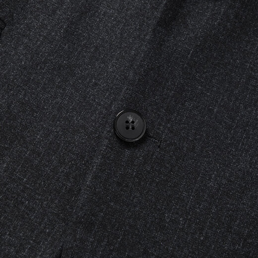 SHANSHAN light luxury brand men's suit dark gray middle-aged casual slim business suit suit for men dark gray XL 175