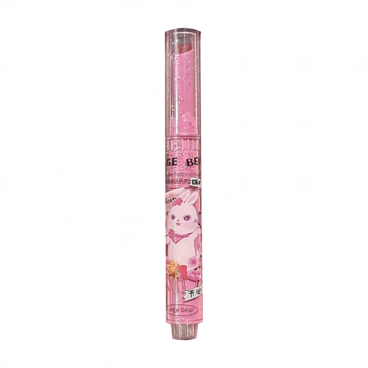 GEGE BEAR花园粉兔固体唇蜜滋润镜面水光爱心果冻唇釉 GX1098-03#漂亮粉