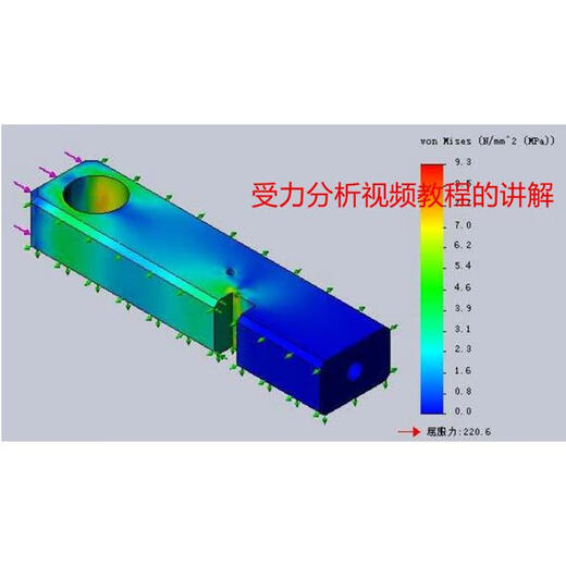 SolidWorks有限元分析视频教程/受力分析视频教程/SW动画仿真教程
