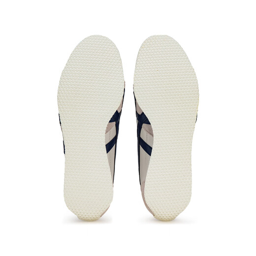 Onitsuka Tiger鬼塚虎男女款中性鞋子复古舒适运动休闲鞋男RUNSPARK 米色/蓝色-203 38