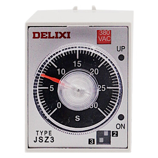 JSZ3A time relay 220v adjustable timing power-on delay controller 380v time-controlled switch JSZ3F (power-off delay 60S AC220V) with bottom