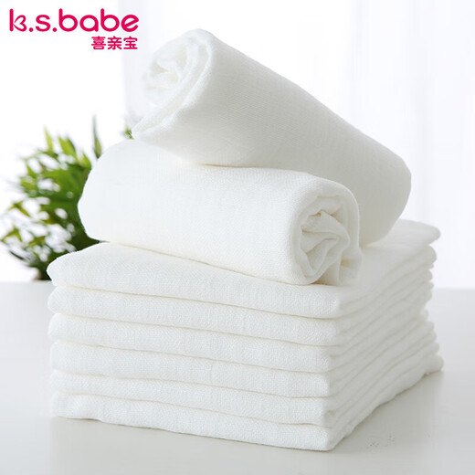 Newborn diapers, baby gauze diaper rings, baby mustard gauze washable diapers, newborn diapers 50*70 cm, 6 pack