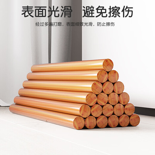 Anya Cross Flower Stand Living Room Floor-standing Flower Pot Stand Balcony Plant Stand Succulent Potted Plant Stand Brown Extra Large