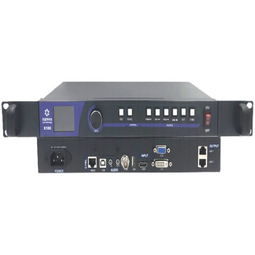 Lingxingyu all-in-one processor X100 X2000 comes with sending card LED display video processor Lingxingyu 2000