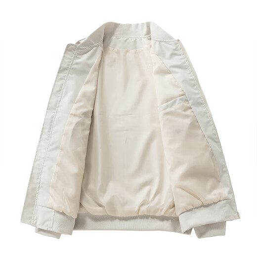 Pierre Cardin Jacket Men's 2025 Spring Jacket Men's Baseball Jacket Casual Top Men's Top Black XL