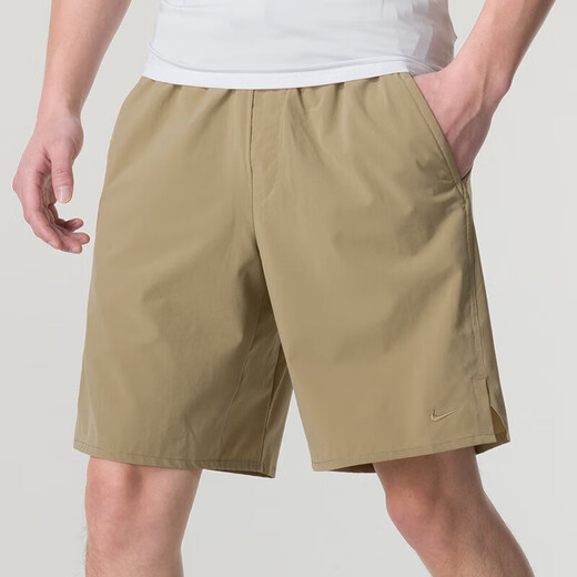 耐克（NIKE）男装 2025夏季新款时尚潮流POLO条纹短袖 宽松舒适休闲透气短裤 FN3897-410+DV9331-247 S