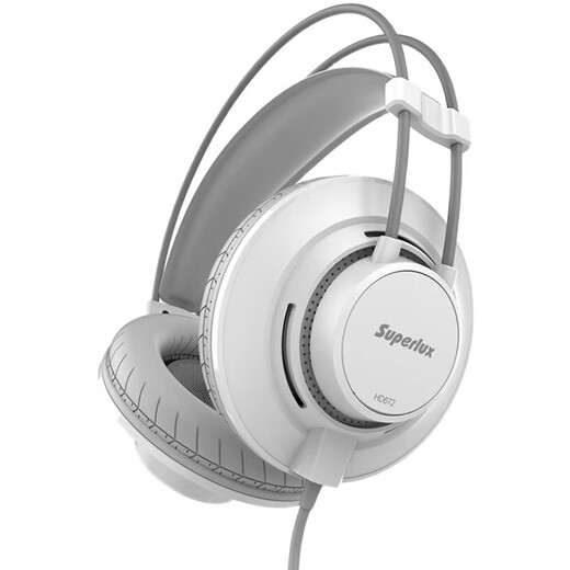 Superlux舒伯乐 HD671 HD672轻量复合式耳罩半开放音乐专业级监听耳机 HD672半开放-黑色