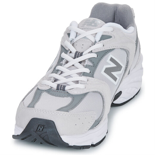 NEW BALANCE Men's and Women's Low-top Sports Casual Shoes 530 Series Breathable Training Shoes Gray 2025 Spring and Autumn Gray 36