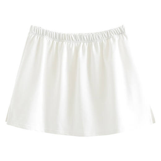 Red makeup Jumei butt curtain women's butt curtain skirt short skirt small butt curtain autumn and winter bottoming skirt butt curtain women's crotch-covering bottoming skirt butt-covering skirt butt curtain white thick sweatshirt cotton fabric L reference 80-130Jin Jin is equal to 0.5 kg