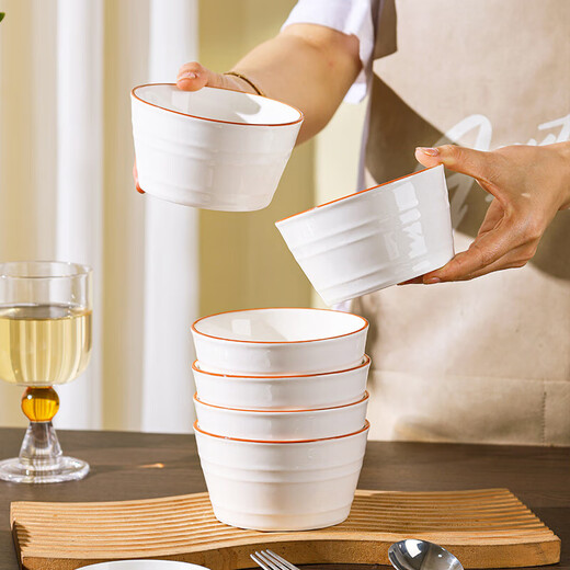 Chuanqi bowl set household tableware complete set of bowls and dishes set bowls and dishes set 10 pieces fashion life