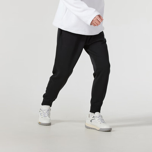 Nike (NIKE) g costume de sport pour hommes, POLO d'automne en pur coton, T-shirt à manches courtes à revers, pantalon de course, pantalon décontracté à serrage à la cheville FN3895-063+BV2680-010 M