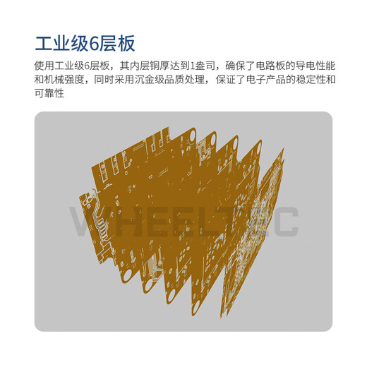 Lunqu D92A four-in-one brushless ESC Dshot300/600 traversing machine UAV built-in high-precision galvanometer smart robot accessories Industrial grade 6-layer board Four-in-one brushless ESC D92A