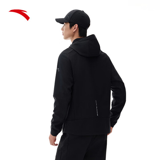 ANTA Water-Repellent Jacket Men's Autumn Casual Sports Jacket Windproof Wear-Resistant Training Fitness Outdoor Sports Jacket