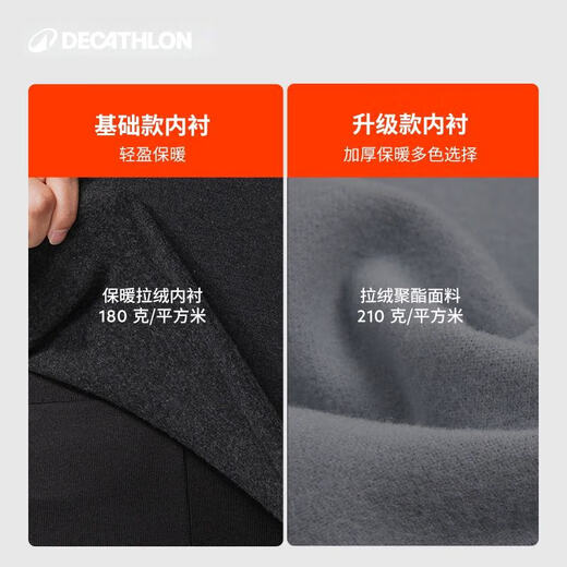 Decathlon Sports Warm Top Women's Ski Sports Basement Underwear Set BL100 Black S