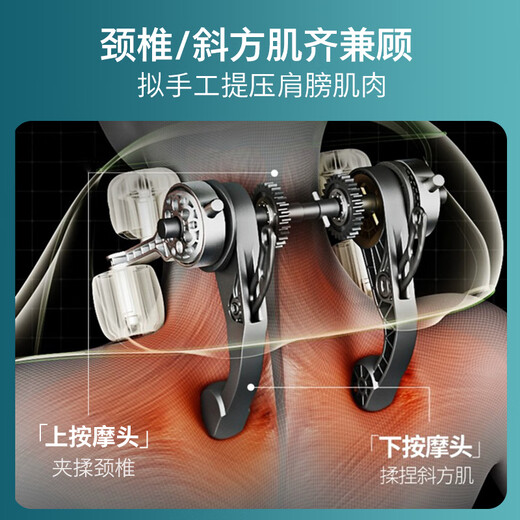 Philips (PHILIPS) cervical spine massager massage shawl, shoulder, neck, trapezius, leg, waist and back massager, cervical spine massage pillow 3205N, birthday and New Year gift for parents, boyfriend, girlfriend, etc.