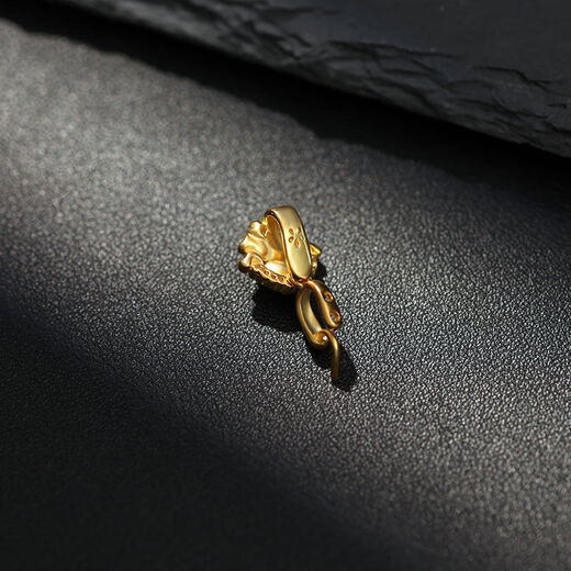 Time Bird Ruyi pendant clip buckle 18K gold plated buckle pendant buckle Buddha Gong Guanyin necklace buckle melon seed buckle diy Ruyi buckle