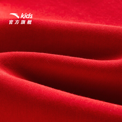 Anta children's dress girl's Cocos New Year knitted dress 362519303 He red-2 120