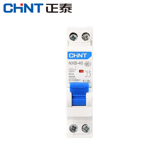 Chint air switch 1P+N C16A NXB-40 series small household miniature circuit breaker air switch NXB-40-1P+N-C16-4.5kA