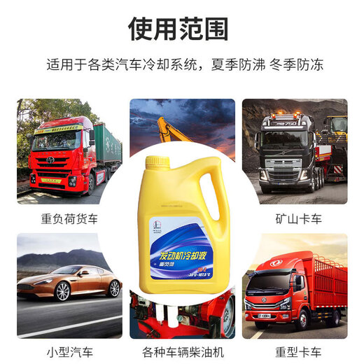 Great Wall Antifreeze FD-1/2/2A/2B Ethylene Glycol Antifreeze Coolant-25 Green 4kg/9kg/18kg 4kg -35 Green FD-2