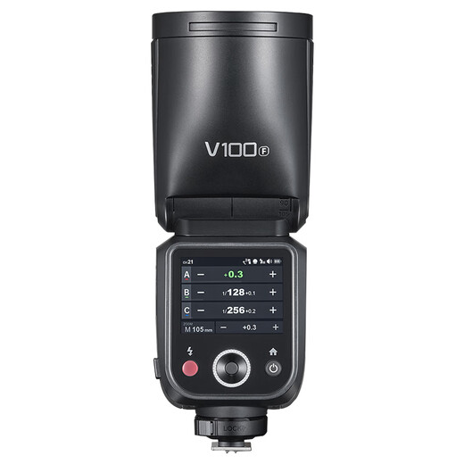 Godox flagship new product V100F touch screen on-camera flash high-speed synchronization TTL lithium battery hot shoe light pocket light outdoor shooting portable wedding photography light Fuji version