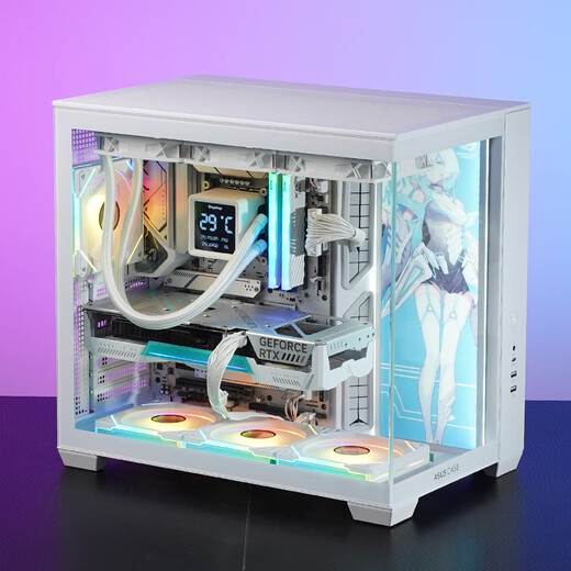 ASUS 24-month interest-free Fubuki Family Bucket i7 14700KF/14600KF no graphics card host optional 5070Ti 5080 e-sports gaming desktop computer assembly machine four i7 14700KF丨32G丨1TB丨No card Discount to purchase additional graphics cards