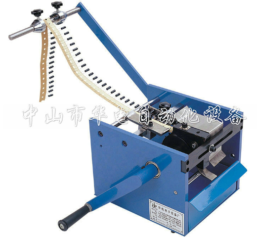Wen Yijia hand-operated knitting capacitive leg cutting machine, manual D leg cutting machine, single-side-band Y capacitive leg cutting machine HD-902 HD-902 conventional hole spacing 15mm hand-cranked