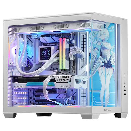 ASUS 24-month interest-free Fubuki Family Bucket i7 14700KF/14600KF no graphics card host optional 5070Ti 5080 e-sports gaming desktop computer assembly machine four i7 14700KF丨32G丨1TB丨No card Discount to purchase additional graphics cards