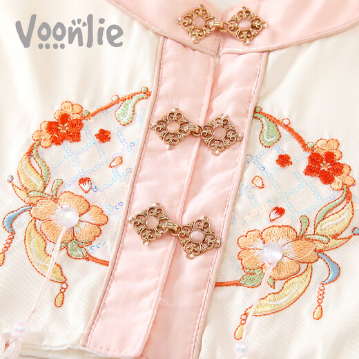 Fanhunting girls horse-faced skirt spring dress 2026 new children's Chinese-style Hanfu Tang suit Chinese-style baby one-year-old dress