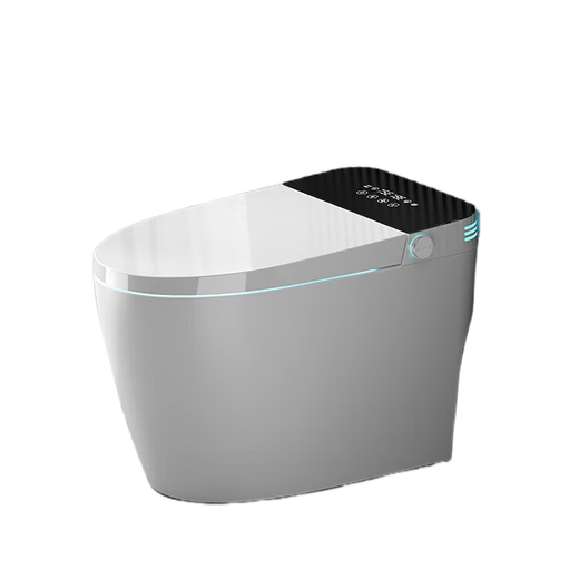 Kohler (KOHLER) household smart toilet all-in-one fully automatic hot flushing and sterilization dual waterway toilet with no water pressure limit white screen-top version-smart voice-anti-splash foam 300