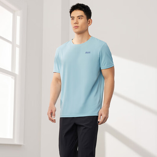361 Short-sleeved men's t-shirt summer sportswear quick-drying running loose fitness tops 652524113H-4