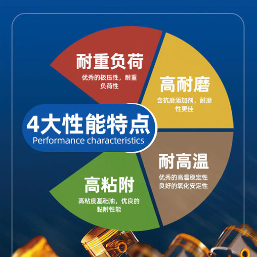 Molybdenum disulfide black grease excavator bearing machinery high temperature butter caterpillar butter bomb lithium base grease molybdenum disulfide grease 100g*1 bottle